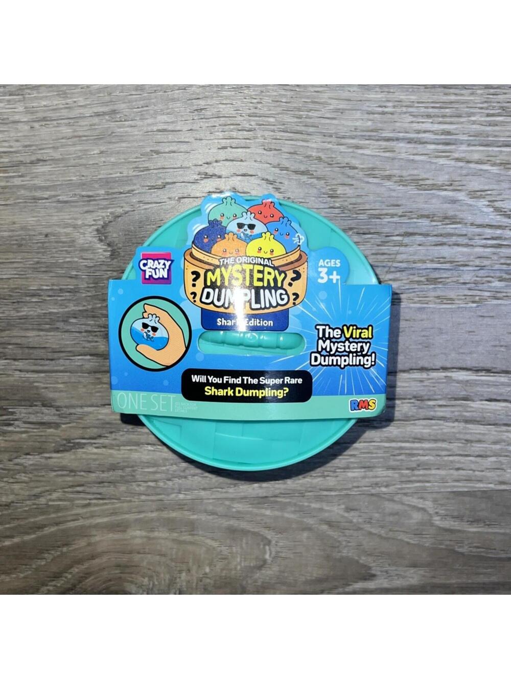 Crazy Fun RMS Mystery Dumpling Shark Surf Edition Squishy Bun Toy Sealed